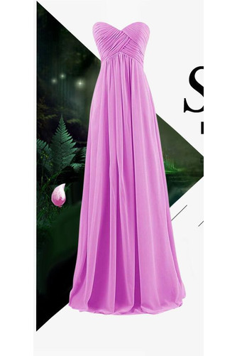 Robe de demoiselle d'honneur Fermeture à glissière Empire Mousseline - Page 4