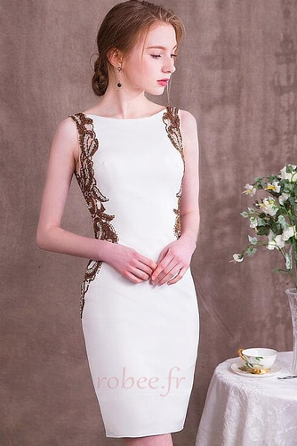 Robe de cocktail Froid Décolleté Dans le Dos Naturel taille Maigre - Page 5