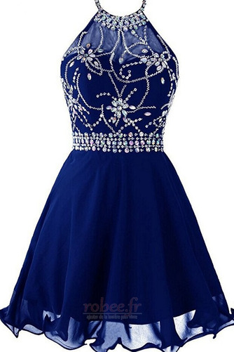 Robe de cocktail Courte Dos nu Petit collier circulaire Naturel taille - Page 8