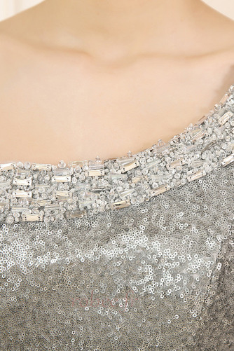 Robe de soirée Paillettes Printemps Cérémonial Glissière 3/4 Manche - Page 3