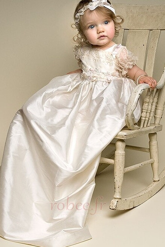 Robe de fille de fleur Formelle Nœud à Boucles Cérémonie Médium - Page 1