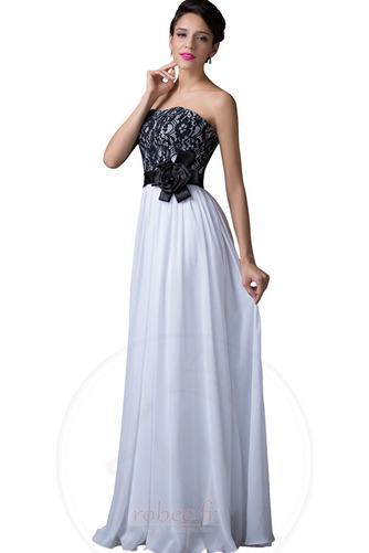 Robe de bal a ligne haut bustier tube Couvert de Dentelle À la masse - Page 5