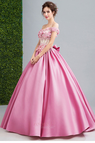 Robe de bal Tulle A-ligne Hiver Triangle Inversé Manche Courte - Page 6