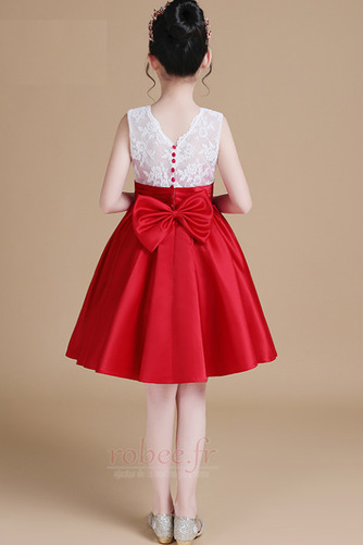 Robe de fille de fleur Été a ligne Elégant Longueur de genou - Page 2