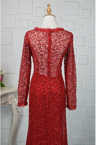 Robe de soirée Longue Col Bateau Près du corps Paillettes Manquant - Page 3