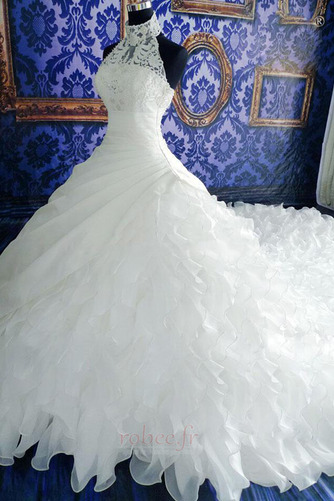 Robe de mariage Longue Printemps Sans Manches Dentelle Salle - Page 3