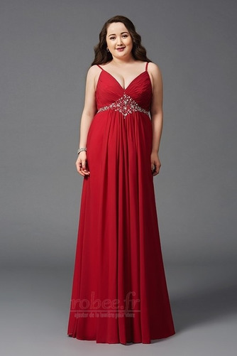 Robe de soirée Perler Fête Longueur Cheville Col en V Été Décolleté Dans le Dos - Page 3