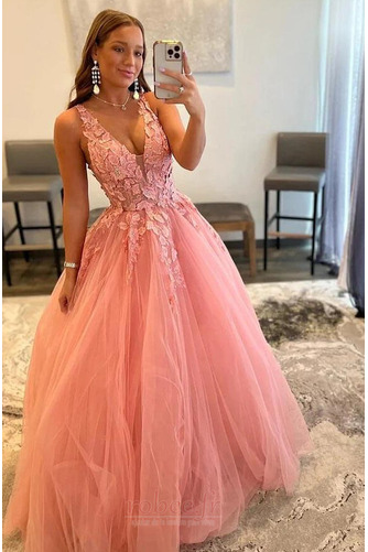 Robe de bal gossamer aligne Sans Manches Naturel taille Cérémonial - Page 1