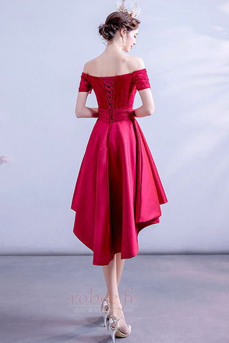 Robe de bal Fête noble Asymétrique Laçage Décalcomanie Naturel taille - Page 2