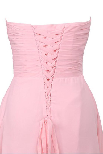 Robe de demoiselle d'honneur Simple Laçage Longueur de plancher - Page 2