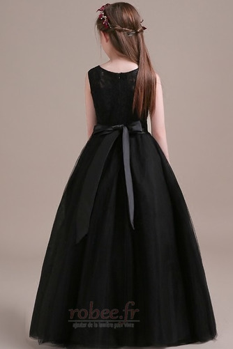 Robe de fille de fleur A-ligne Été Norme Traîne Courte Naturel taille - Page 2