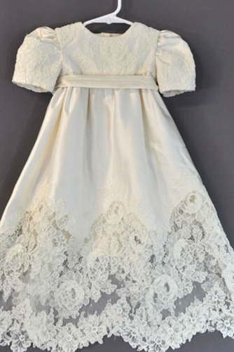 Robe de fille de fleur Cérémonie Norme Petit collier circulaire - Page 1