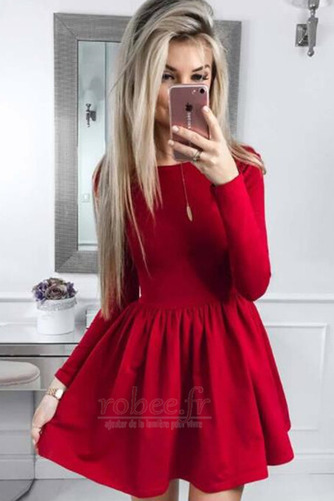 Robe de cocktail Haute Couvert A-ligne Manquant Printemps Naturel taille - Page 2