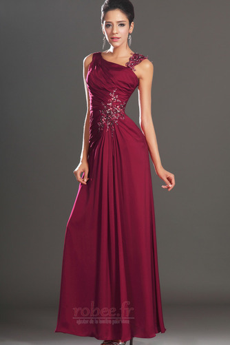 Robe de bal Milieu dos Mousseline Maigre Longueur Cheville ride - Page 6