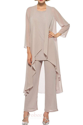 Robe mères Un Costume Longueur Cheville Haute Couvert Elégant - Page 2
