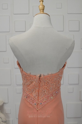 Robe de soirée Sans courroies Naturel taille Serré Fourreau Avec Bijoux - Page 5