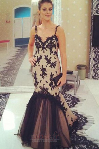 Robe de soirée Dentelle Taille chute À la masse Montrer Dentelle - Page 1