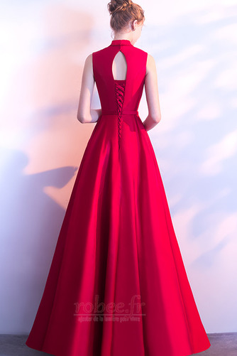 Robe de bal a ligne Col haut Norme Milieu dos Festin Perle Elégant - Page 2