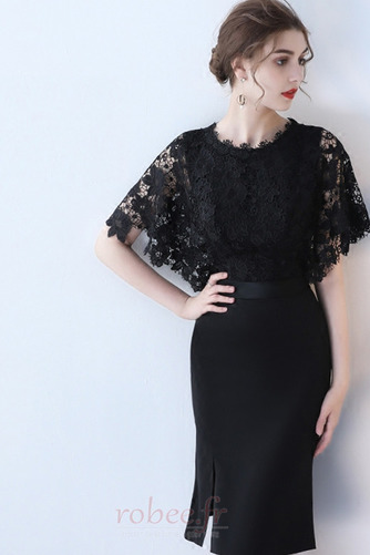 Robe de cocktail Mode Naturel taille Manche Lâche Manquant Près du corps - Page 3