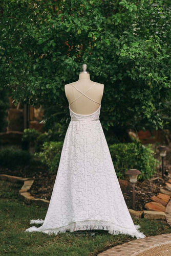 Robe de mariée Sexy Été Col en V Foncé Entrecroisé Plage Empire - Page 8