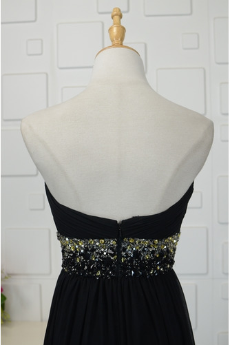 Robe de soirée Naturel taille Sans Manches A-ligne Fourreau plissé - Page 5