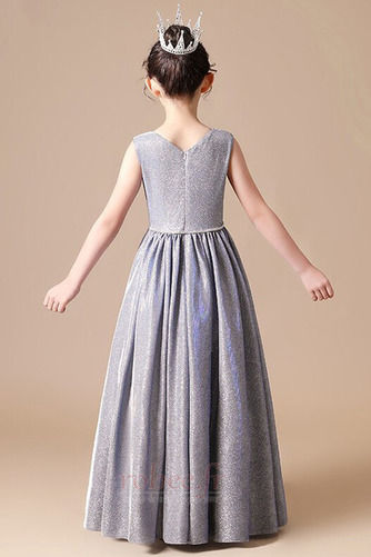 Robe de fille de fleur Vente Sans Manches Chaussez Naturel taille - Page 2