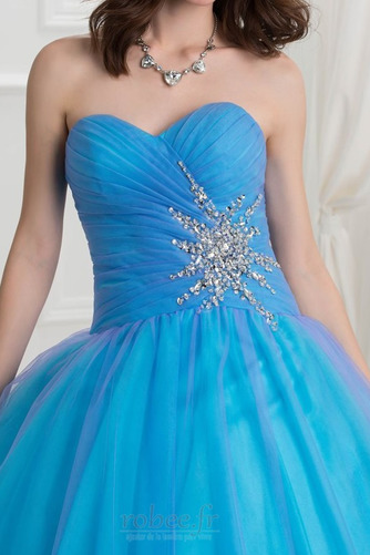 Robe de bal Tulle Longueur au sol Sans Manches Cérémonie Ancien - Page 4