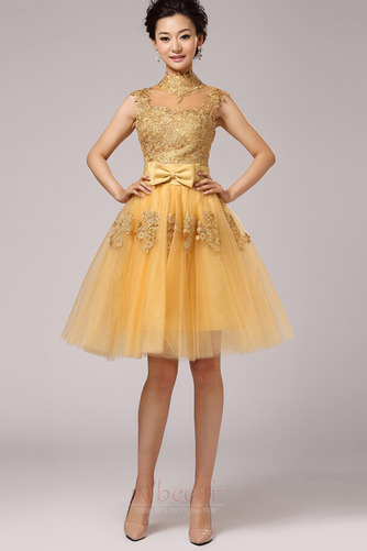 Robe de bal Dentelle Balançoire Glamour Longueur de genou aligne - Page 1