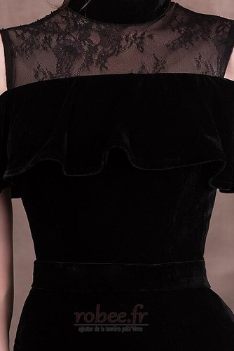Robe de cocktail Dentelle mini Sans Manches Naturel taille Manquant - Page 4