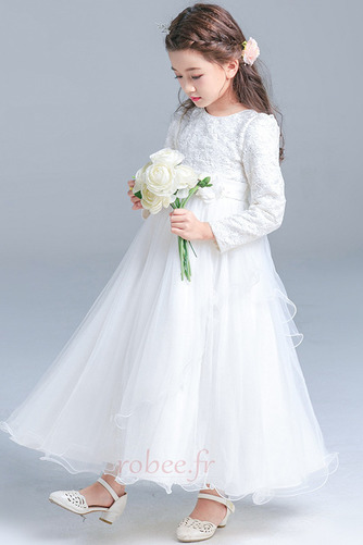 Robe de fille de fleur Décalcomanie Petit collier circulaire - Page 1