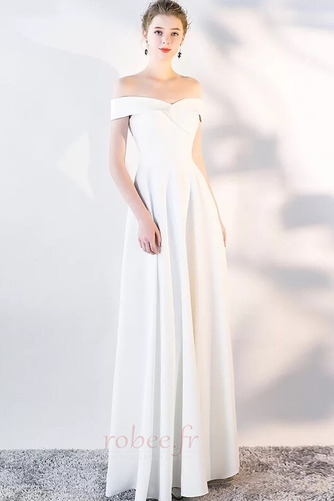 Robe de soirée Glissière Fête Naturel taille A-ligne Longueur au sol - Page 3