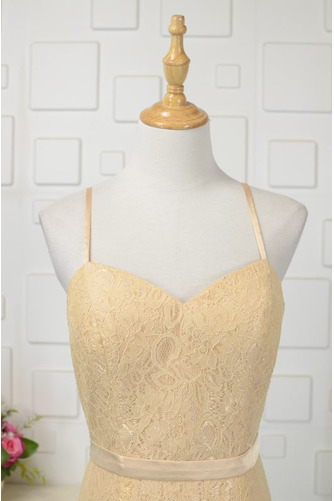 Robe de demoiselle d'honneur Longue Sans Manches Naturel taille - Page 3
