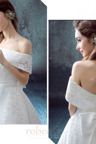 Robe de mariage Rosée épaule Mancheron Longueur Mollet Dos nu - Page 3