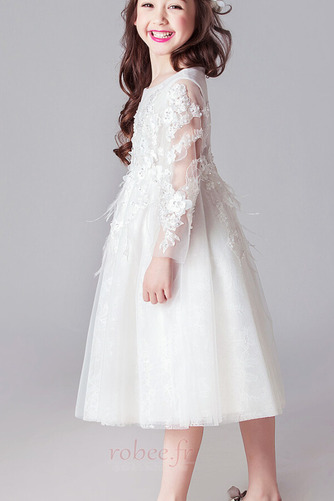 Robe de fille de fleur Cérémonie Médium Fermeture à glissière - Page 5
