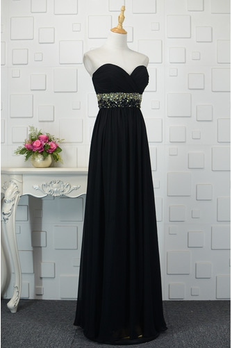 Robe de soirée Naturel taille Sans Manches A-ligne Fourreau plissé - Page 2