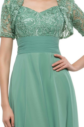 Robe mères Avec la veste Fête Taille haute Elégant Col en V Train de balayage - Page 4