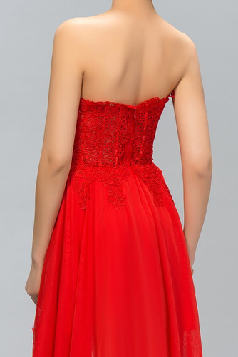 Robe de bal Classique Couvert de Dentelle Dos nu Sans Manches - Page 5