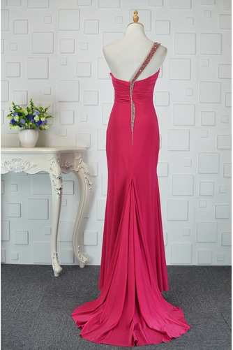 Robe de soirée Rouge Train de balayage Automne Norme Près du corps - Page 2