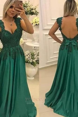 Robe de soirée Dos nu Formelle Sans Manches Larges Bretelles - Page 4