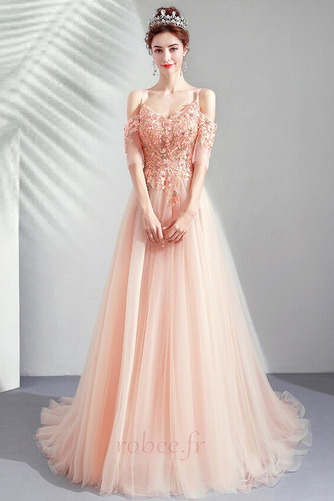 Robe de bal Tulle Mancheron Manche Courte Décalcomanie Chaussez - Page 4