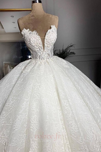 Robe de mariée Sans courroies Sans Manches Glissière Luxueux - Page 2