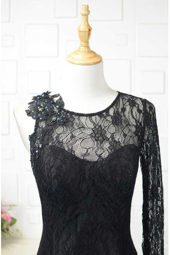 Robe de soirée Été Glissière Manche Longue Montrer Serré Sans Ceinture - Page 4