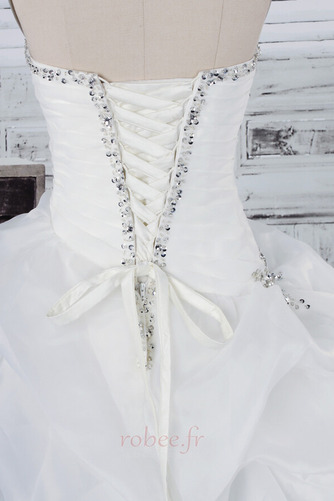 Robe de mariée vogue Soie Sans courroies Fourreau Avec Bijoux - Page 5