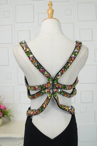 Robe de bal Serré Sans Manches Naturel taille Décolleté Dans le Dos - Page 5