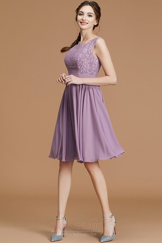 Robe de demoiselle d'honneur Dentelle Fermeture éclair Mariage - Page 4