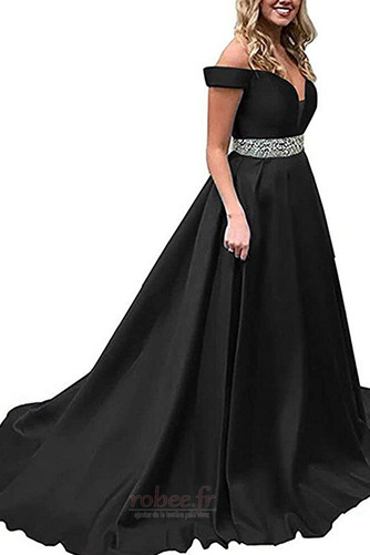 Robe de bal Mancheron Fermeture à glissière a ligne Haut Bas - Page 4