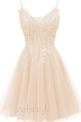 Robe de cocktail Vente Elégant Été Norme a ligne Bretelles Spaghetti - Page 10