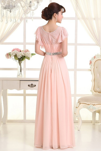 Robe de demoiselle d'honneur Mariage Automne Manche Courte Epurée - Page 2