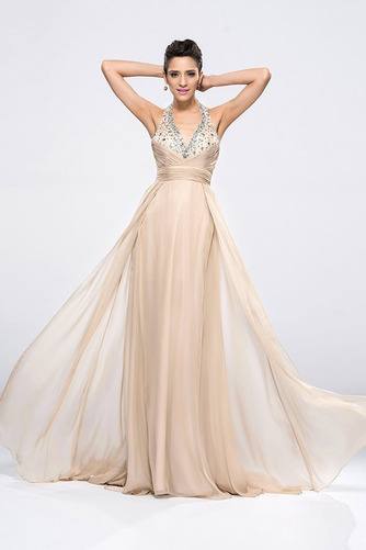 Robe de soirée Montrer Été Sans Manches Luxueux Corsage Avec Bijoux - Page 2