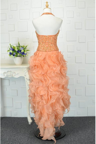 Robe de cocktail Chic Sans Manches Fermeture à glissière Naturel taille - Page 2